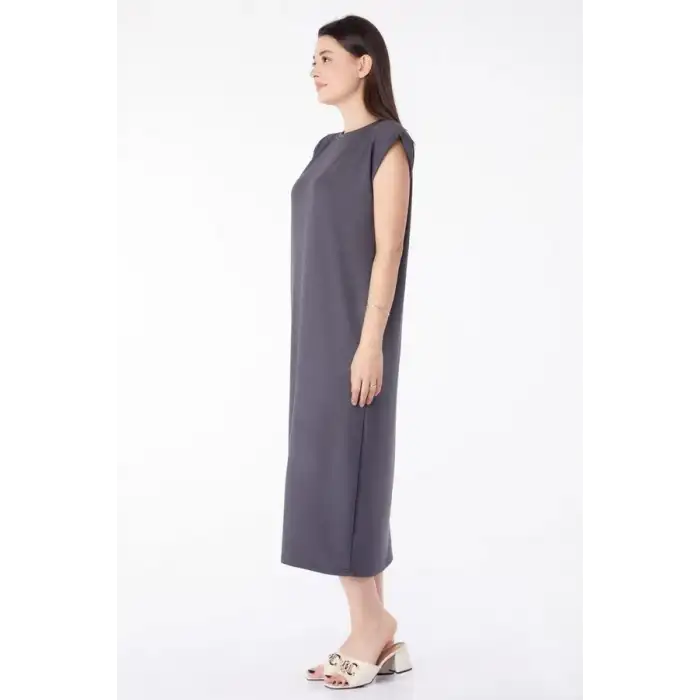 Jile elbise antrasit