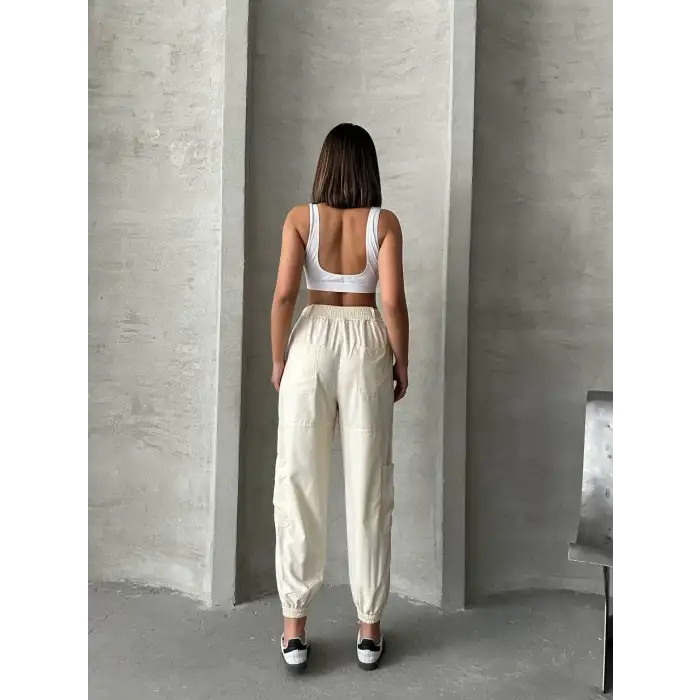 Jogger lastik paça pantolon