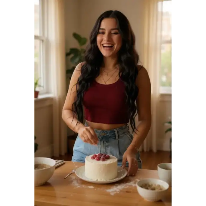 Kadın Bordo Kare Yaka Crop Top Bluz – Şık, Rahat ve Kolay Kombinlenebilir