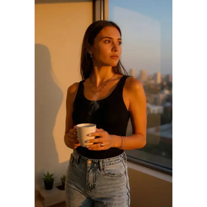 Kadın Siyah Kolsuz Kalın Askılı Uzun Crop Top Bluz & Atlet – Şık, Rahat ve Kolay Kombinlenebilir