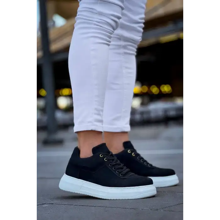 KB-X20 Kuback Siyah Süet  Günlük Erkek Ayakkabı