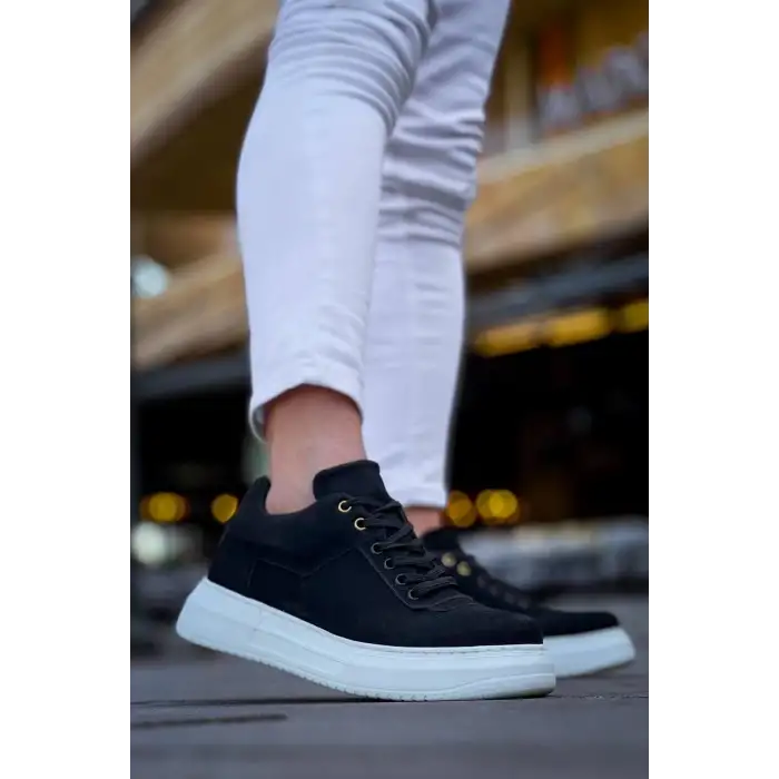 KB-X20 Kuback Siyah Süet  Günlük Erkek Ayakkabı