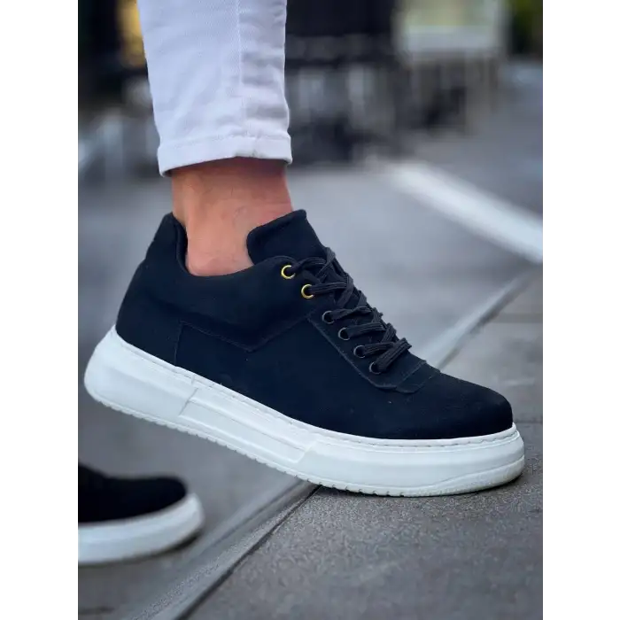 KB-X20 Kuback Siyah Süet  Günlük Erkek Ayakkabı