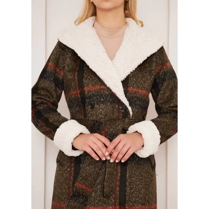 KÜRKLÜ EKOSE KABAN