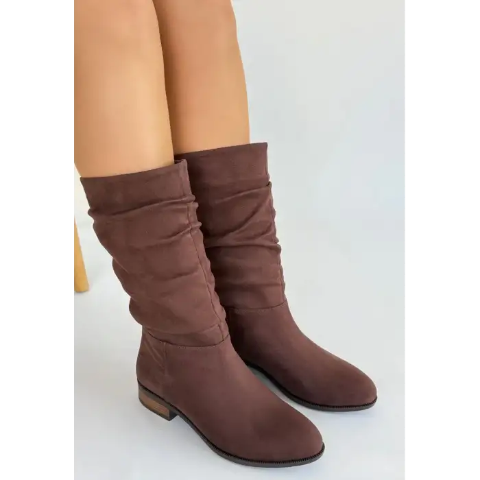 Plod Kahverengi Süet Çizme