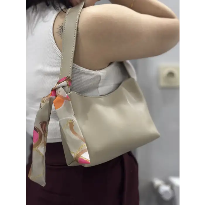 Riwan bej cilt çanta