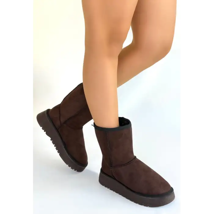 Sophia Kahverengi Süet Bot