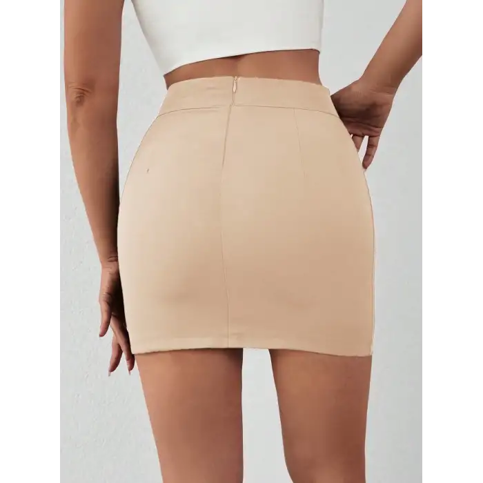 Zincirli mini etek s241008