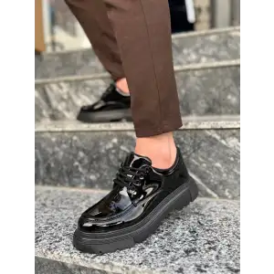 KB-X6 Kuback Kömür Rugan Günlük Erkek Ayakkabı