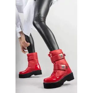 Miah Kırmızı Rugan Kar Bot