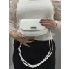 Beyaz cilt jessi çanta