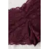 Kadın Bordo Dantelli & Kurdelalı Sütyen Külot Takımı – Modern, Konforlu ve Günlük Kombinlere Uygun