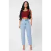Kadın Bordo Kare Yaka Crop Top Bluz – Şık, Rahat ve Kolay Kombinlenebilir