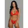 Kadın Kırmızı Dantelli Seksi Sütyen Takımı – Modern, Konforlu ve Günlük Kombinlere Uygun