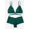 Kadın Yeşil Özel Şık Sütyen Külot Takımı – Modern, Konforlu ve Günlük Kombinlere Uygun