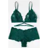 Kadın Yeşil Özel Şık Sütyen Külot Takımı – Modern, Konforlu ve Günlük Kombinlere Uygun