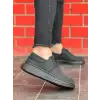 KB-042  Kuback Bağcıklı Kömür Günlük Erkek Ayakkabı