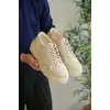 KB-X516 Kuback Bej Süet Günlük Erkek Ayakkabı
