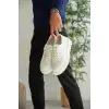 KB-X516 Kuback Beyaz Cilt Günlük Erkek Ayakkabı