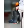 Loora Siyah Cilt Topuklu Bot