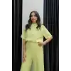 Tshirt alt üst modal takım sarı