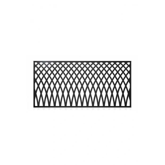 LAZER METAL KESİM ST37 Kalite Dekoratif Korkuluk Paneli 1995x995 MM 2MM Sac ÜRÜN BOYASIZDIR!