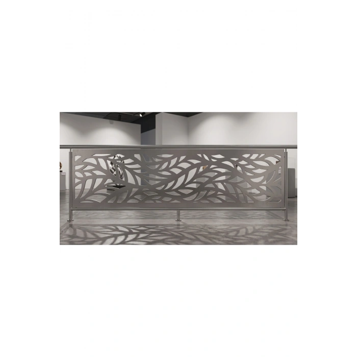 LAZER METAL 2 MM HAM SAC DEKORATİF KORKULUK PANELİ 495 mm × 1195 mm
