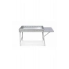 Lazer Metal F3 Katlanır Çelik Mangal – Yan Masalı, Portatif Kamp ve Piknik Mangalı 76*80 cm