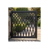 Lazer Metal 995x995 mm 2 mm Kalınlık St37 Kalite Ham Sac Desenli Bahçe Kapısı ÜRÜN BOYASIZDIR!