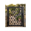 Lazer Metal 995x995 mm 2 mm Kalınlık St37 Kalite Ham Sac Desenli Bahçe Kapısı ÜRÜN BOYASIZDIR!