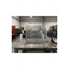 Lazer Metal 995x995 mm 2 mm Kalınlık St37 Kalite Ham Sac Yaprak Desenli Bahçe Kapısı ÜRÜN BOYASIZDIR!