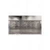 LAZER METAL 2 MM HAM SAC DEKORATİF KORKULUK PANELİ 495 mm × 1195 mm