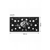 Lazer Kesim At ve Yaprak Deseni Ham Sac Panel Korkuluk (1995mmx995 mm - 2mm Boyasız Sac)