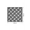 Lazer Metal 995mm x995 mm 2 mm Kalınlık St37 Kalite Ham Sac Dekoratif Bahçe Kapısı ÜRÜN BOYASIZDIR!