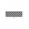 LAZER KESİM DEKORATİF DESENLİ KORKULUK - (1995 mm x 620 mm) - Ham Sac ÜRÜN BOYASIZDIR!