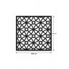 Lazer Metal 995mm x995 mm 2 mm Kalınlık St37 Kalite Ham Sac Dekoratif Bahçe Kapısı ÜRÜN BOYASIZDIR!