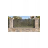 Lazer Metal Dekoratif Desen 2 mm Ham Sac Panel Korkuluk ( 1995mm x 995mm ) Boyasız Sac