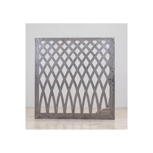 Lazer Metal 995x995 mm 2 mm Kalınlık St37 Kalite Ham Sac Desenli Bahçe Kapısı ÜRÜN BOYASIZDIR!