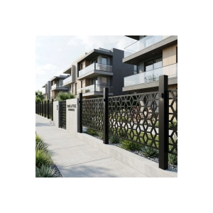 Lazer Dekoratif Lazer Kesim Ham Sac Panel Korkuluk (1995x995 mm - 2mm Boyasız Sac)