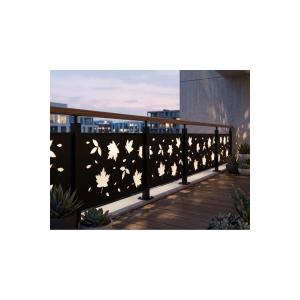 LAZER METAL 2 MM HAM SAC DEKORATİF KORKULUK PANELİ 495 × 1195 mm