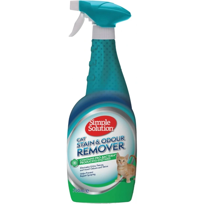Simple Solution Kedi Leke ve Koku Giderici Sprey 750ml