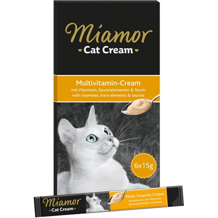 Miamor Cream Multivitamin Kedi Ödülü 6x15gr