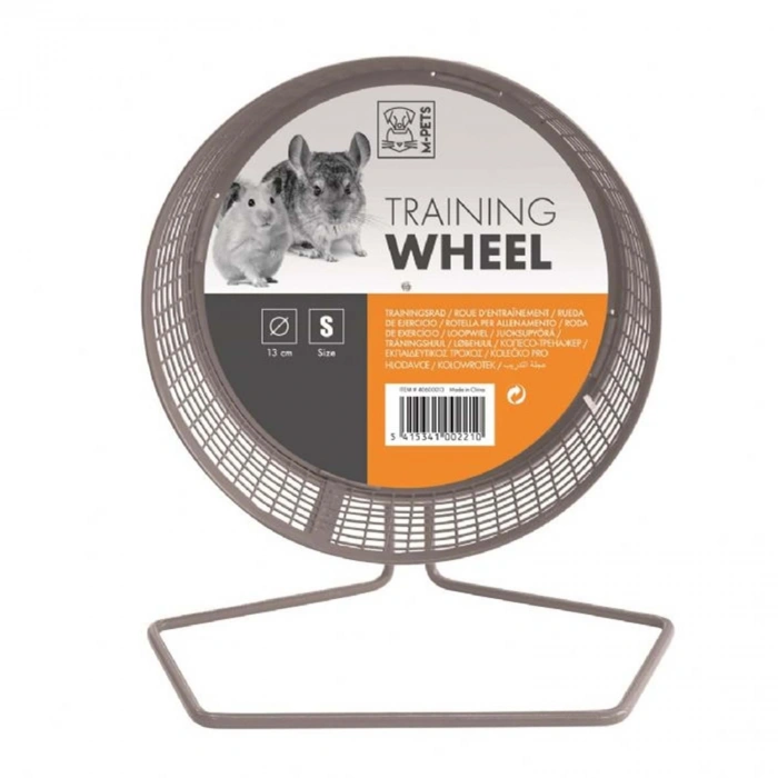 M-Pets Hamster Training Ayaklı Small Metal Çark