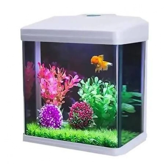 Sobo Komple Akvaryum 24 X 16,5 X 28 Cm Beyaz