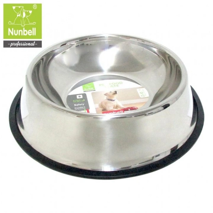 Nunbell 22 Cm Çelik Mama Kabı