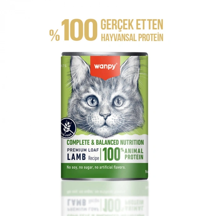Wanpy Kuzulu Ezme Kedi Konservesi 375gr