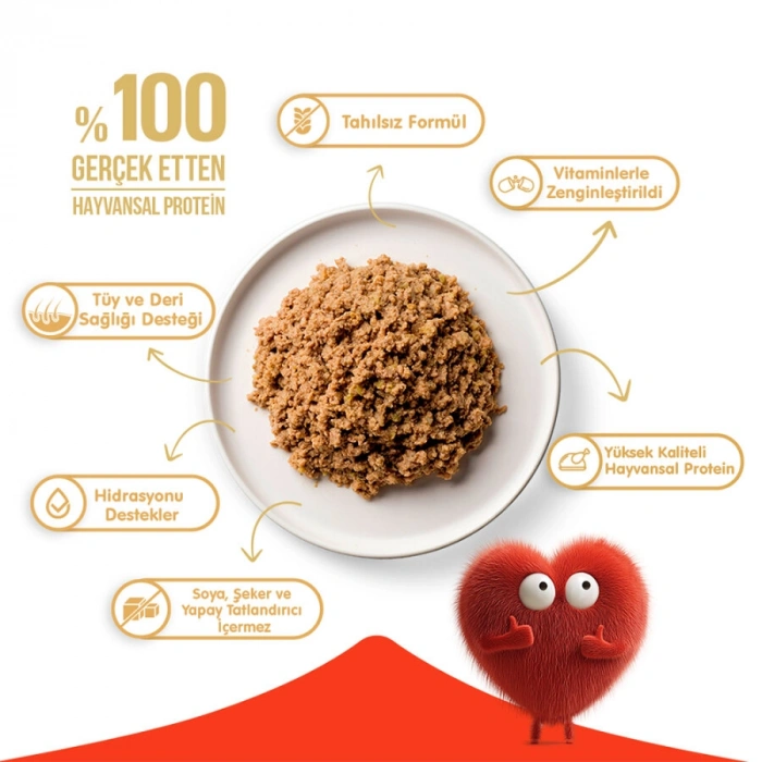 Wanpy Kuzulu Ezme Kedi Konservesi 375gr