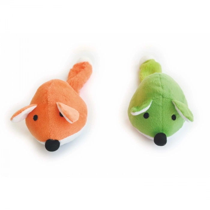 M-Pets Gringo Sevimli Tilki Peluş Köpek Oyuncağı 35x10x9,5cm