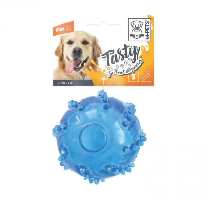 M-Pets Jupiter Kauçuk Ödül Hazneli Top Köpek Oyuncağı [S]