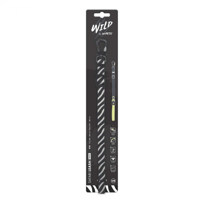 M-PETS Wild Safari Leash Travel Köpek Gezdirme Kayışı S-M